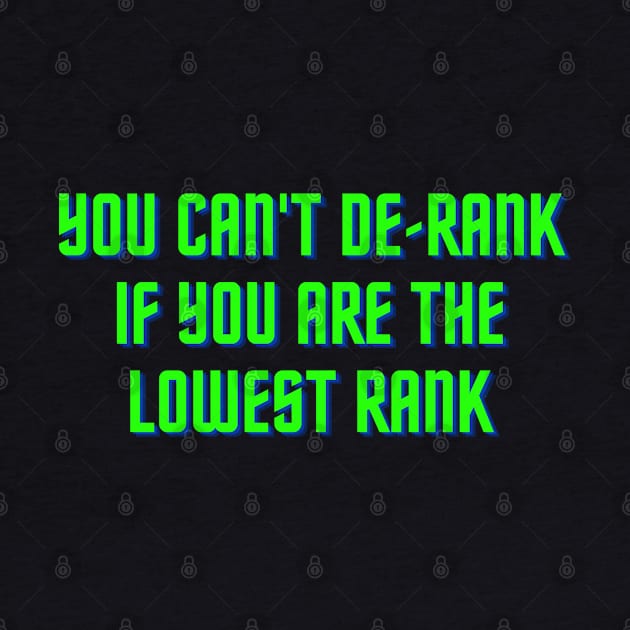 CS GO | You Can't De-rank If You Are The Lowest Rank by hothippo